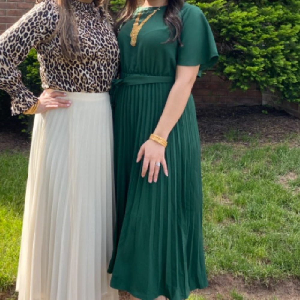 Green dress